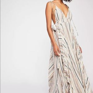 Free People Heat Wave Striped maxi